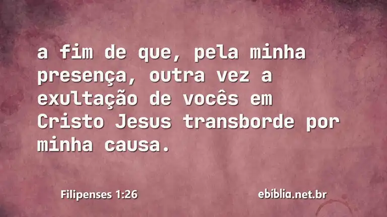 Filipenses 1:26