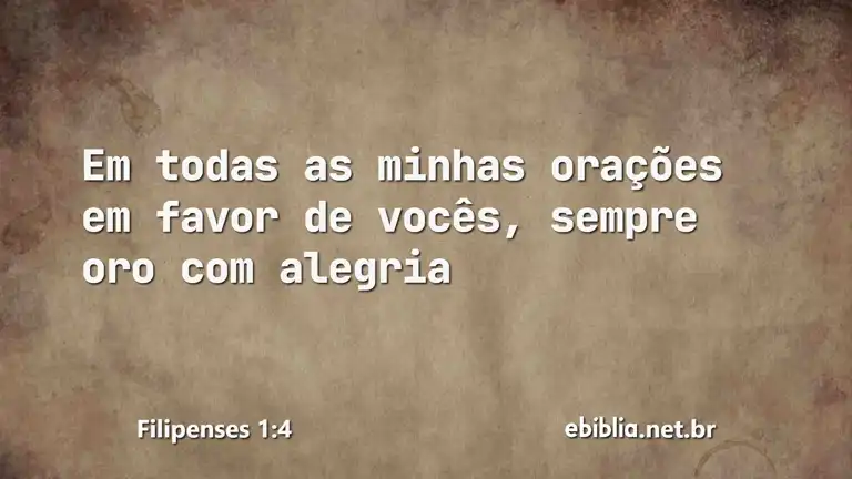 Filipenses 1:4