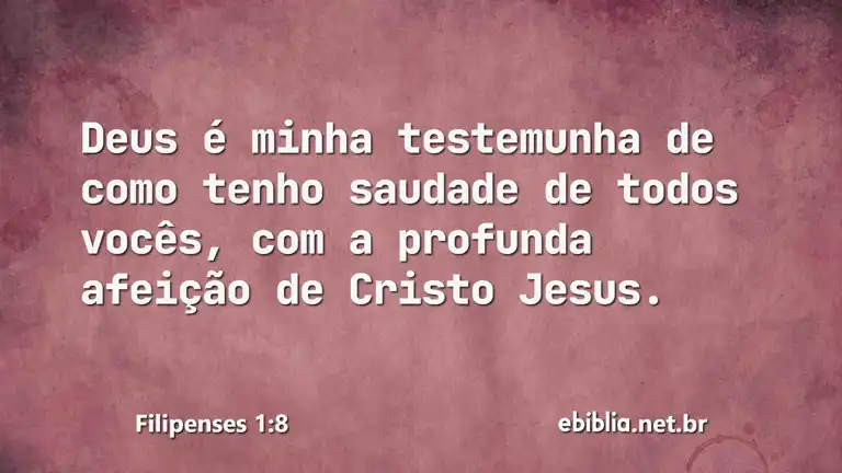 Filipenses 1:8