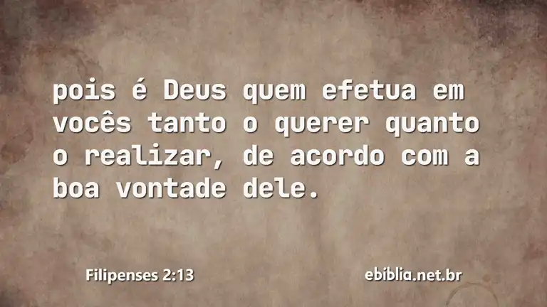 Filipenses 2:13