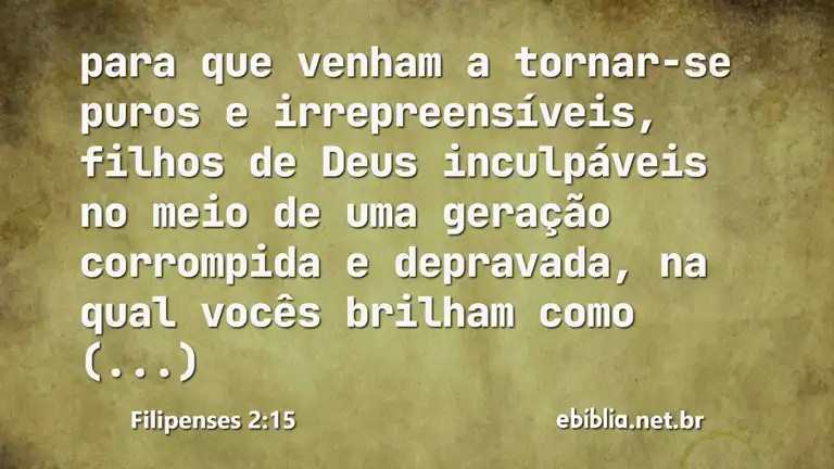 Filipenses 2:15