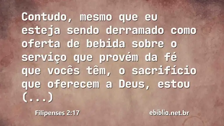 Filipenses 2:17