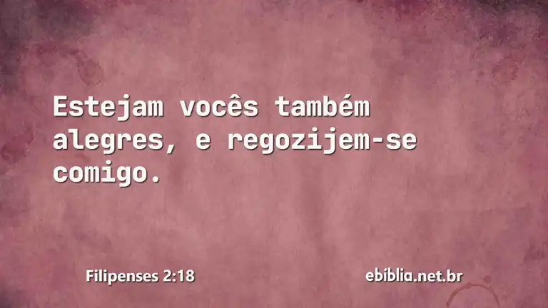 Filipenses 2:18