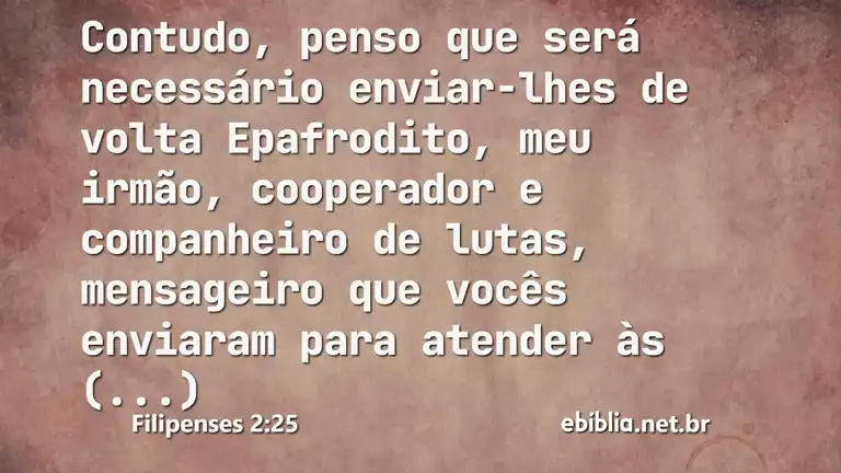 Filipenses 2:25