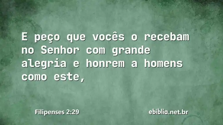 Filipenses 2:29