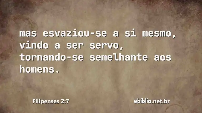 Filipenses 2:7