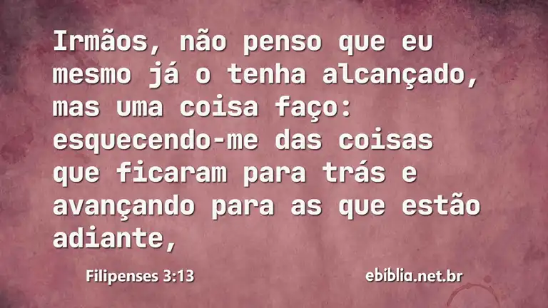 Filipenses 3:13