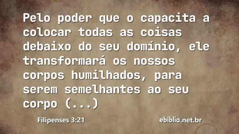 Filipenses 3:21