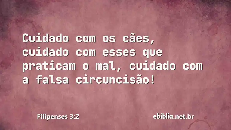 Filipenses 3:2