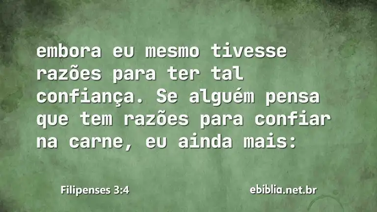 Filipenses 3:4