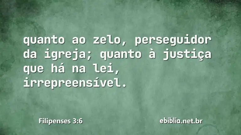 Filipenses 3:6