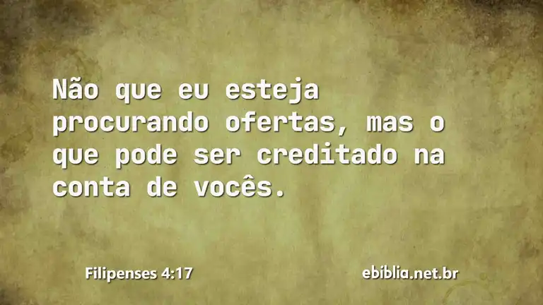 Filipenses 4:17