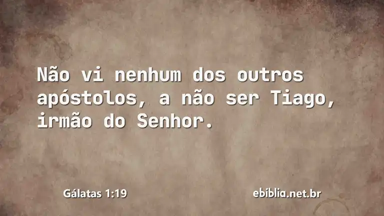 Gálatas 1:19