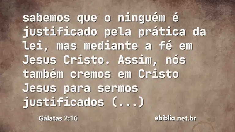 Gálatas 2:16