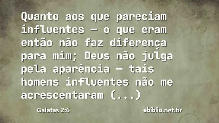 Gálatas 2:6