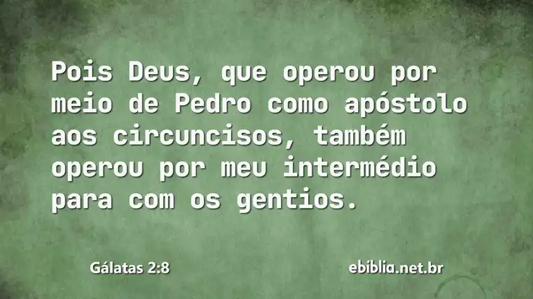 Gálatas 2:8