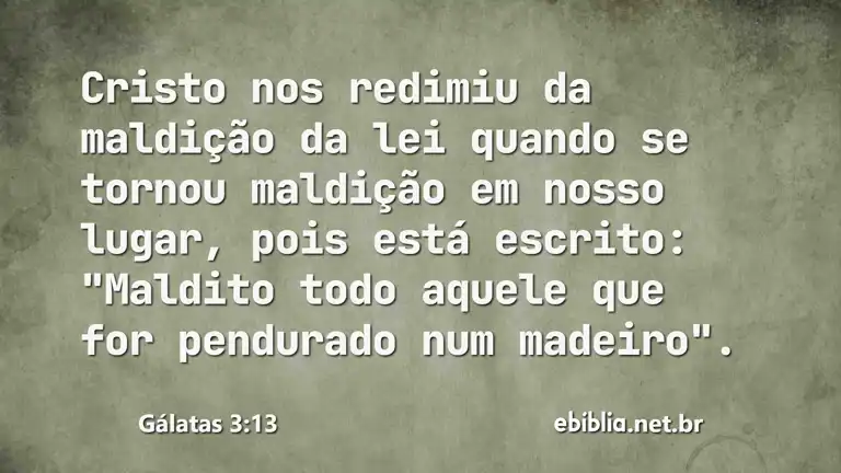 Gálatas 3:13