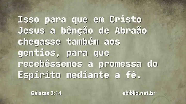 Gálatas 3:14