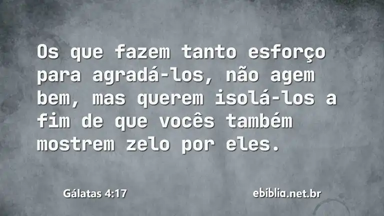 Gálatas 4:17