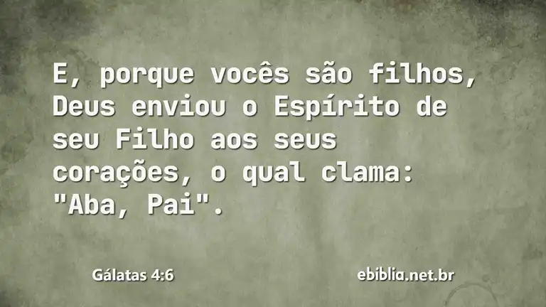 Gálatas 4:6