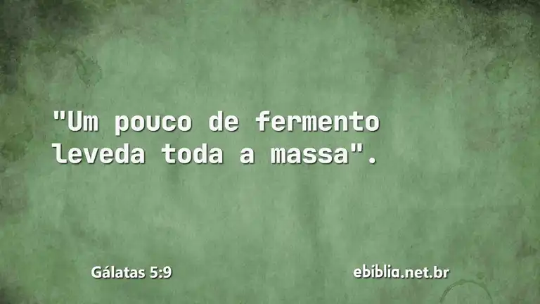 Gálatas 5:9