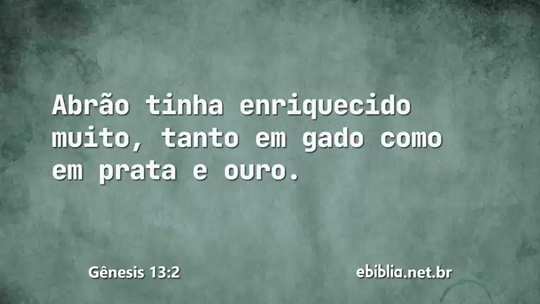 Gênesis 13:2