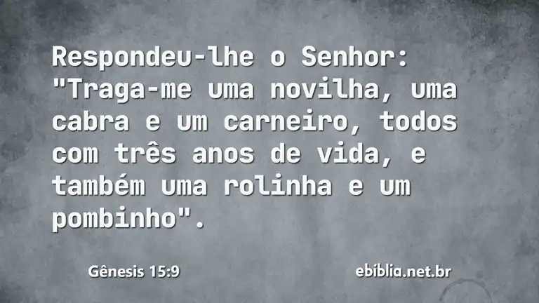 Gênesis 15:9