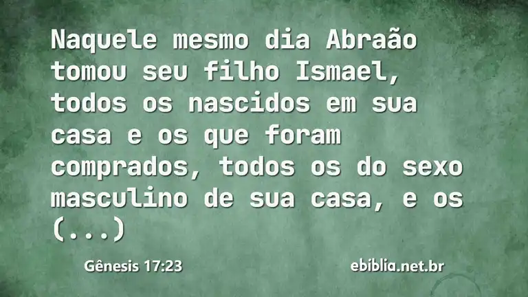 Gênesis 17:23