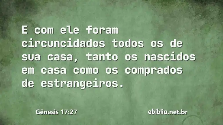 Gênesis 17:27