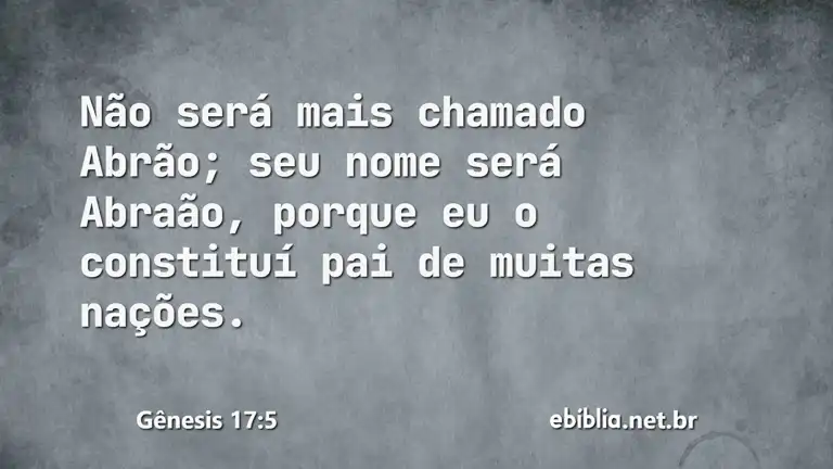 Gênesis 17:5