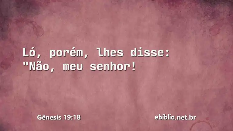 Gênesis 19:18