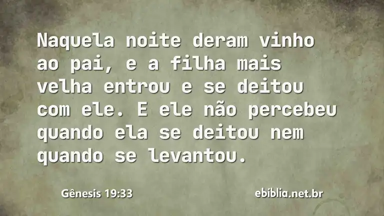 Gênesis 19:33