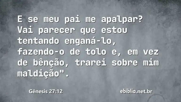 Gênesis 27:12