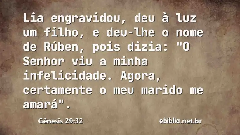 Gênesis 29:32