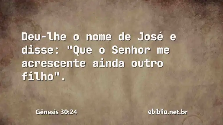 Gênesis 30:24