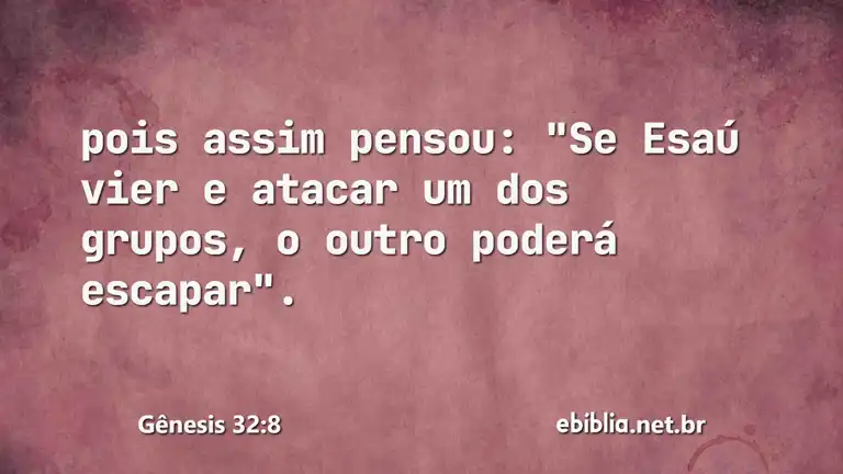 Gênesis 32:8