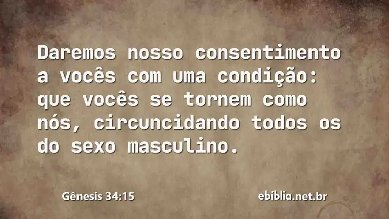 Gênesis 34:15