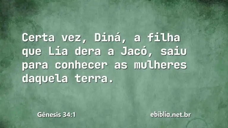 Gênesis 34:1