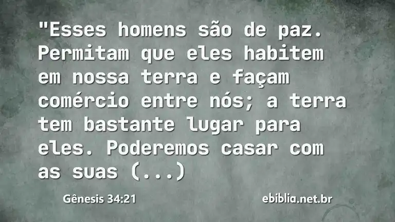 Gênesis 34:21