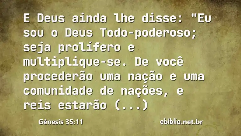 Gênesis 35:11