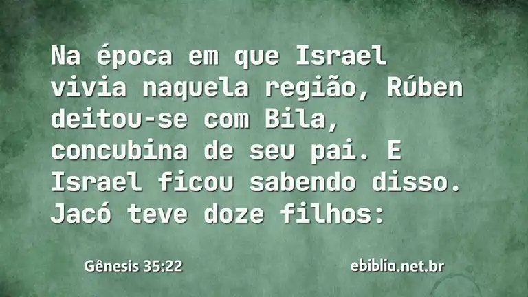 Gênesis 35:22