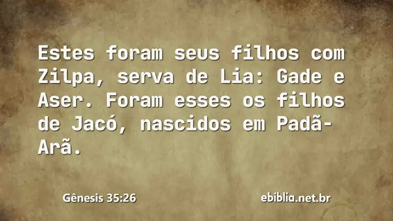 Gênesis 35:26