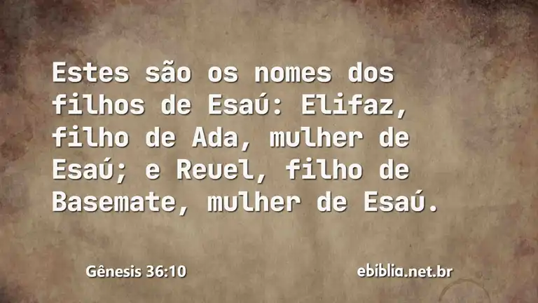 Gênesis 36:10