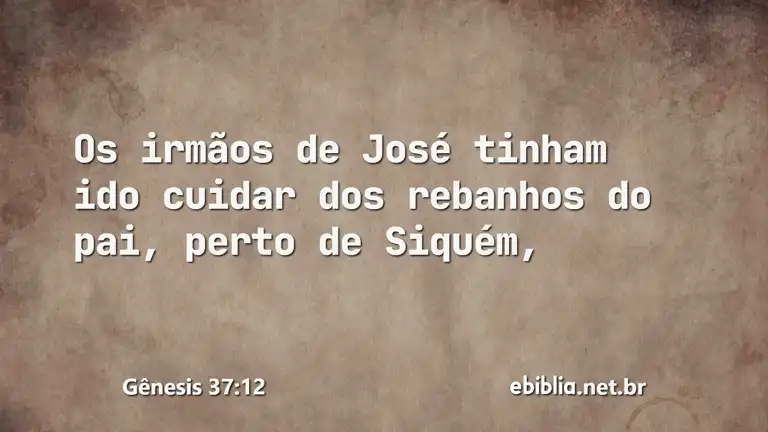 Gênesis 37:12