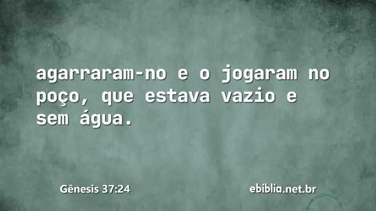 Gênesis 37:24