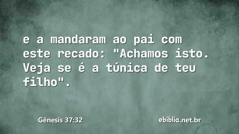 Gênesis 37:32