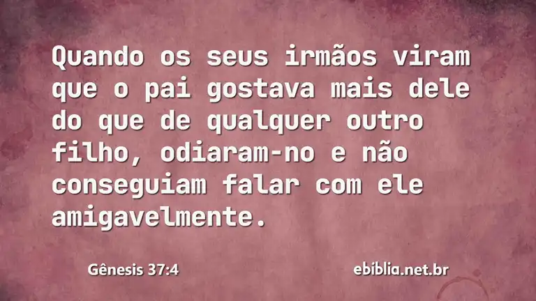 Gênesis 37:4