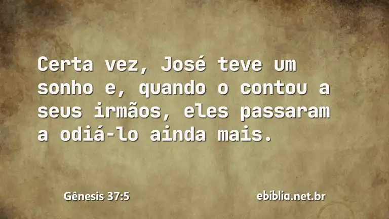 Gênesis 37:5