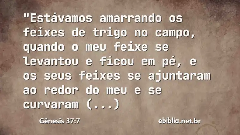 Gênesis 37:7