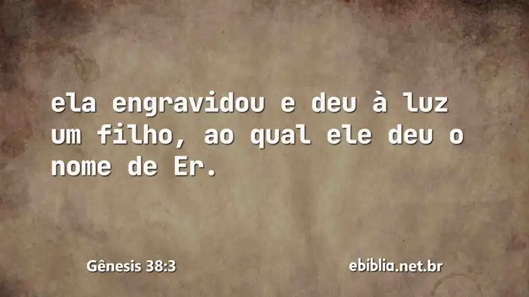 Gênesis 38:3